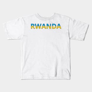 Drapeau Rwanda Kids T-Shirt